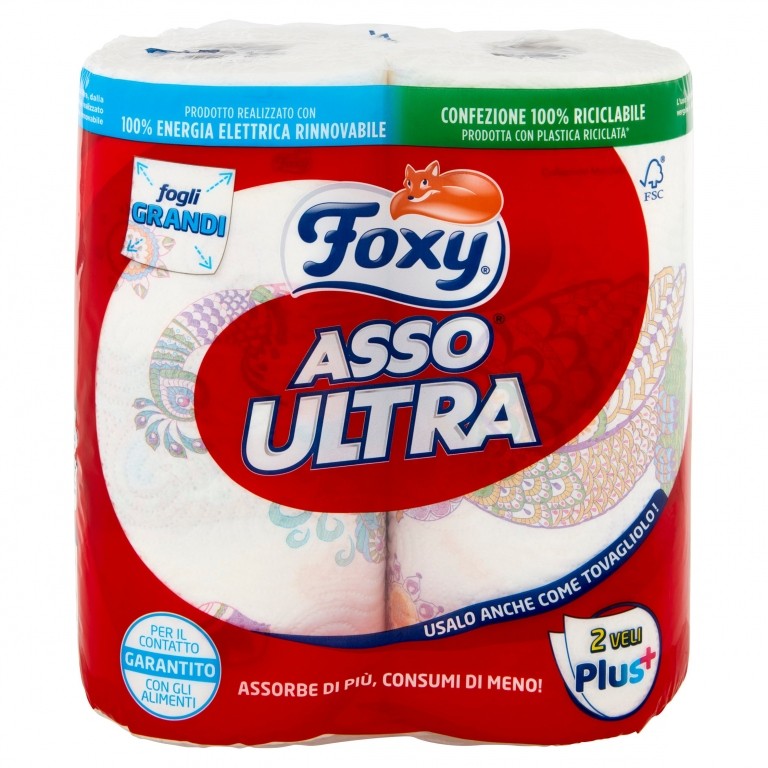 ASCIUGONI FOXY ASSO ULTRA PZ.2                    