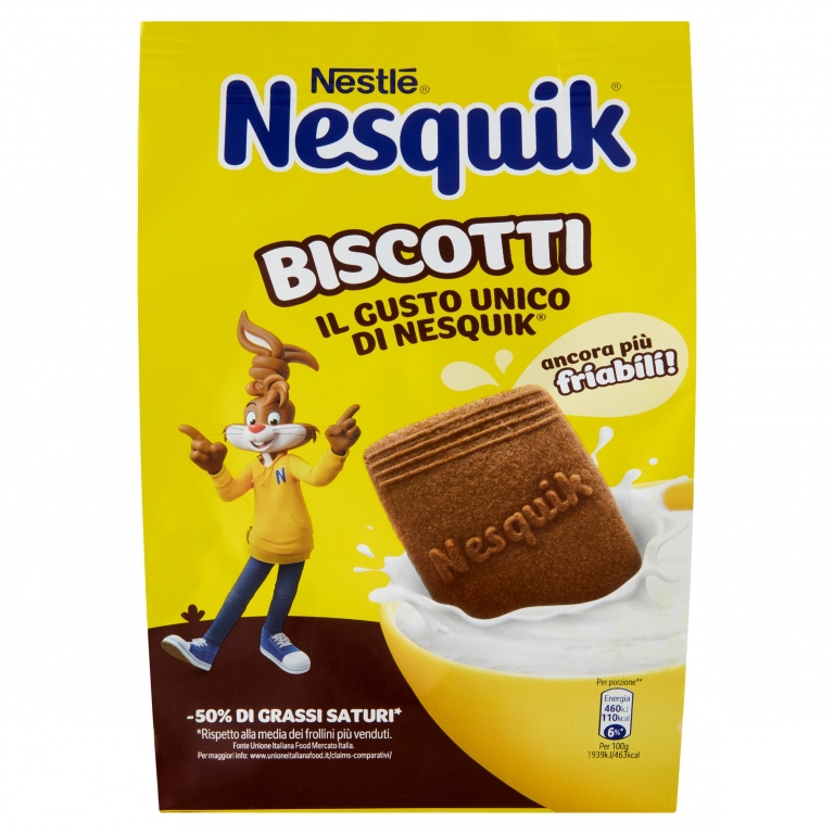 BISC.NESQUIK GR.300 T.2,49 NUOVA RICETTA