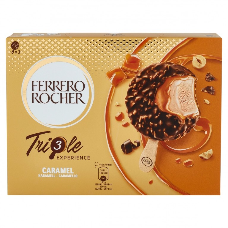 GELATO FERRERO ROCHER CARAMELLO T1X3 GR.138       