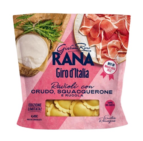 RANA GIRO D'ITALIA RIPIENI CRUDO-SQUACQUERONE 250G