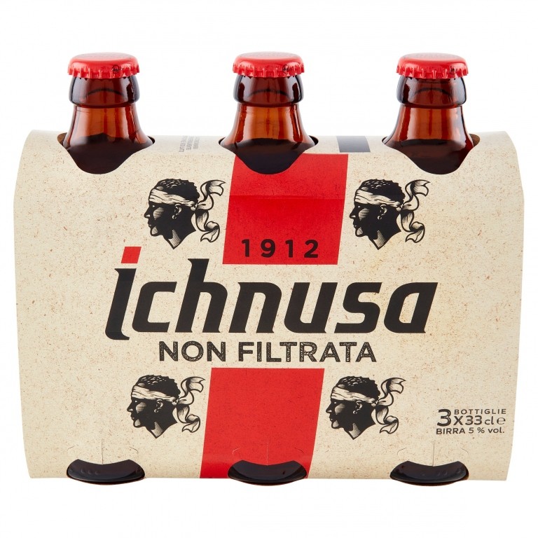 BIRRA ICHNUSA N/FILTRATA CL.33X3 EXPOX48          