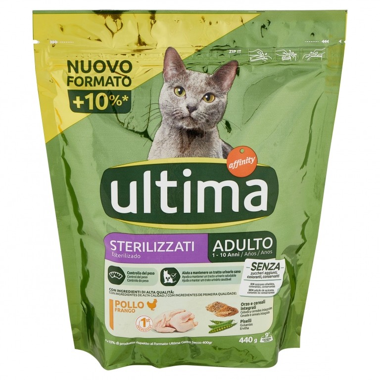 ULTIMA GATTO STERILIZZATI POLLO GR.440