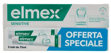 DENTIFRICIO ELMEX SENSITIVE BIPACCO ML.75X2       