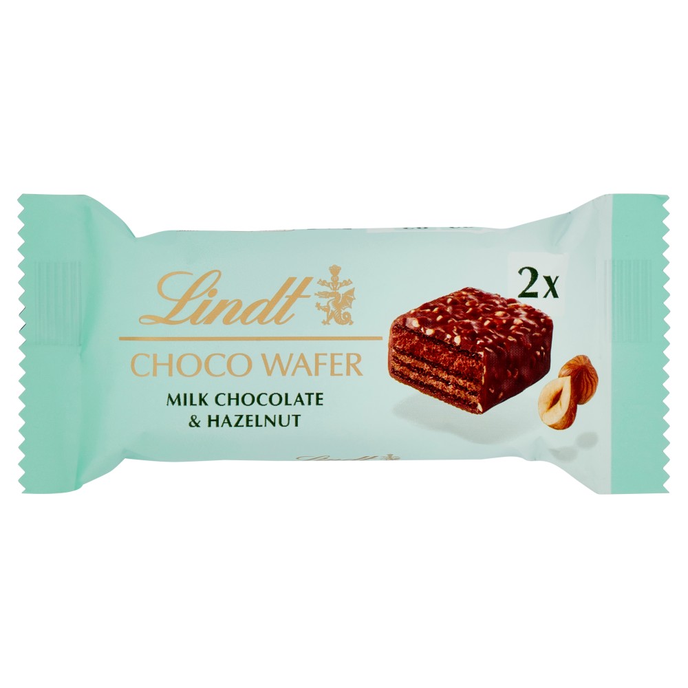 SNACK LINDT CHOCO WAFER NOCCIOLA GR.30