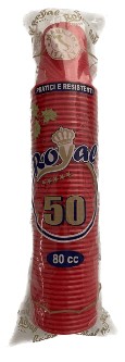 BICCHIERI ROSSI ROYAL CC.200 PZ.50