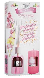 CONF.REG.SWEETHOME PROFUMATORE+CANDELA ORCHIDEA