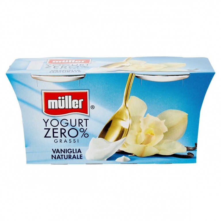 YOGURT MULLER 0% VANIGLIA GR.125X2                