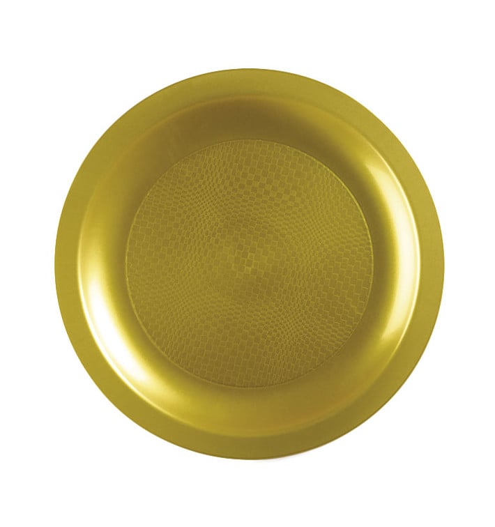 PIATTI DESSERT ORO PZ.6 GOLDPLAST EXPO            