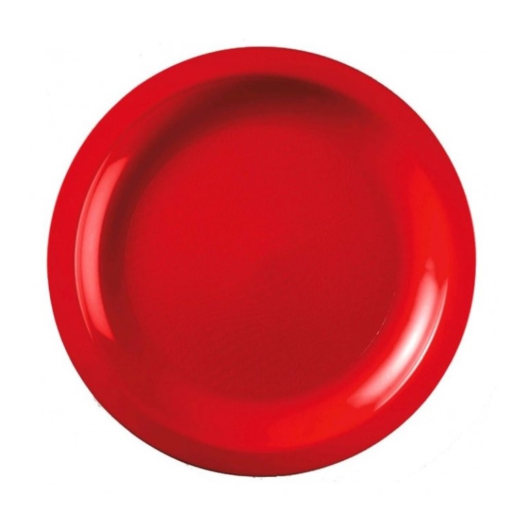 PIATTI TONDI GRANDE ROSSO PZ.6 GOLDPLAST EXPO NATA