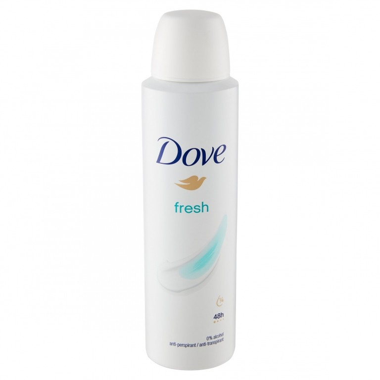DEO DOVE SPRAY FRESH 48H ML.150                   