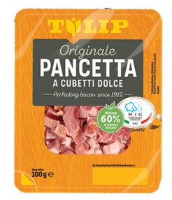 PANCETTA CUBETTI TULIP GR.100