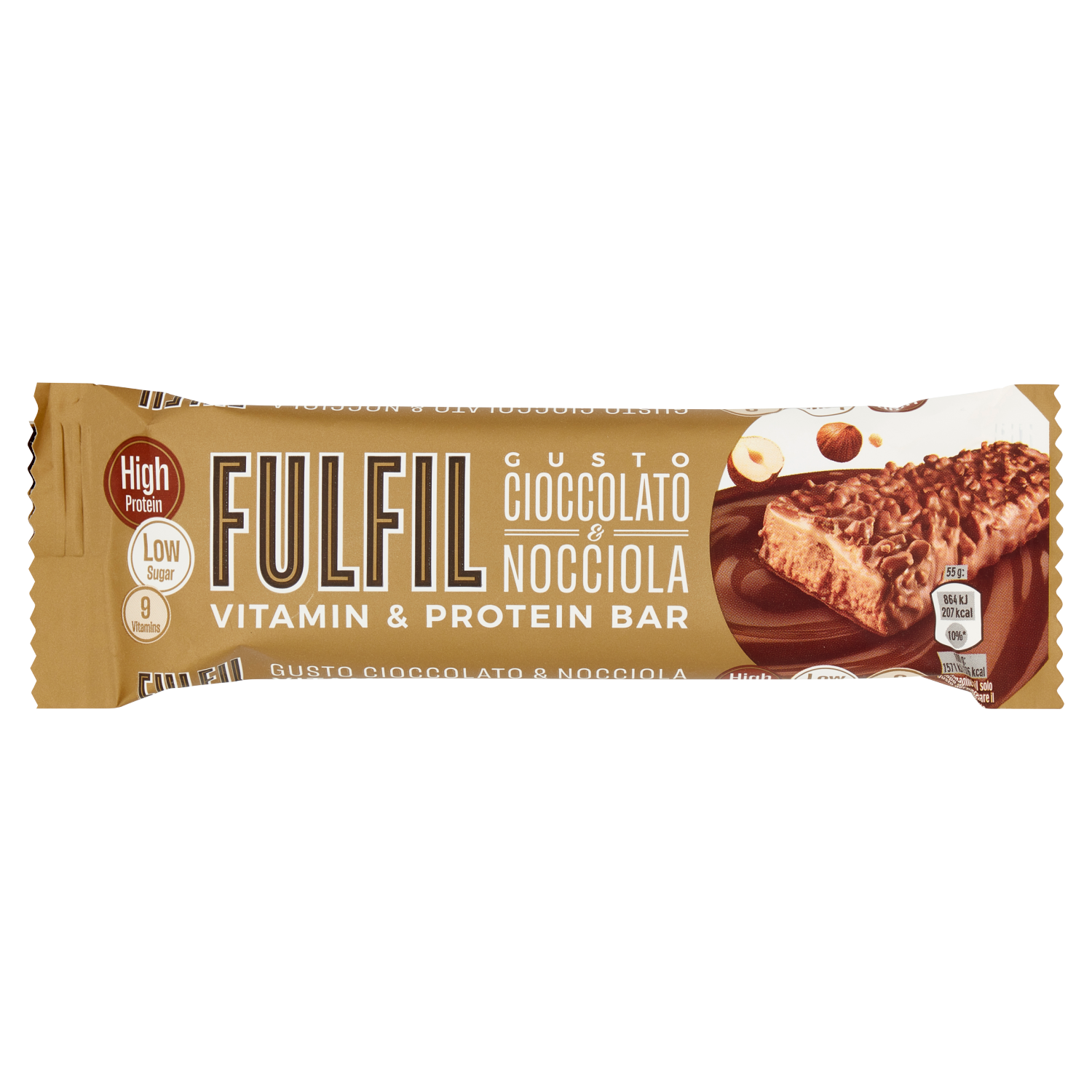 BARRETTE FULFIL CIOC./NOCCIOLA GR.55X15