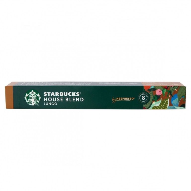 STARBUCKS HOUSE BLEND CAPS X10 COMP.NESPRESSO     