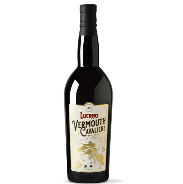 VERMOUTH LUCANO DEL CAVALIERE ROSSO CL.75         