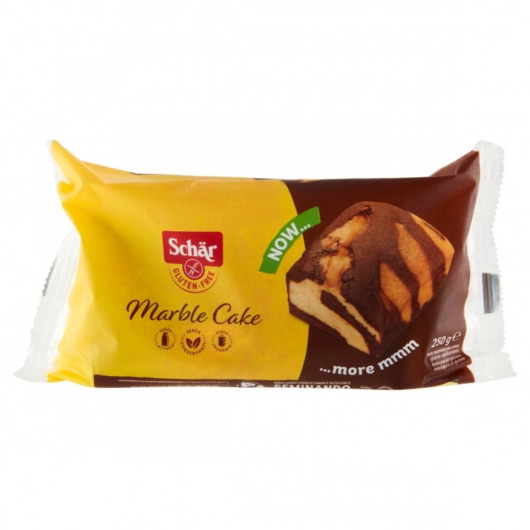 TORTA SCHAR MARBLE CAKE GR.250 S/GLUTINE          