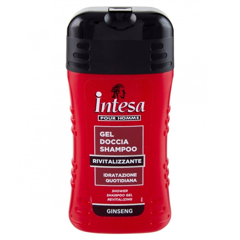 DOCCIA SHAMPOO GEL INTESA P.HOMME GINSENG ML250