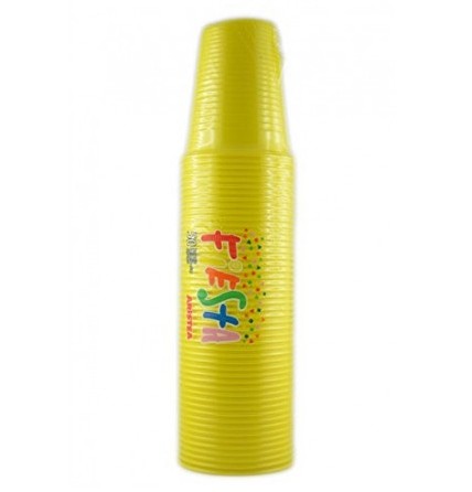 BICCHIERI CC 200 FIESTA GIALLO PZ 50              