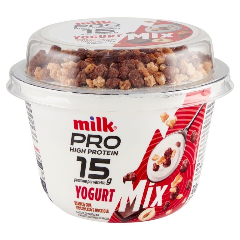 MILK PRO YOGURT MIX B.CO CIOCCOLATO NOCCIOLA GR180