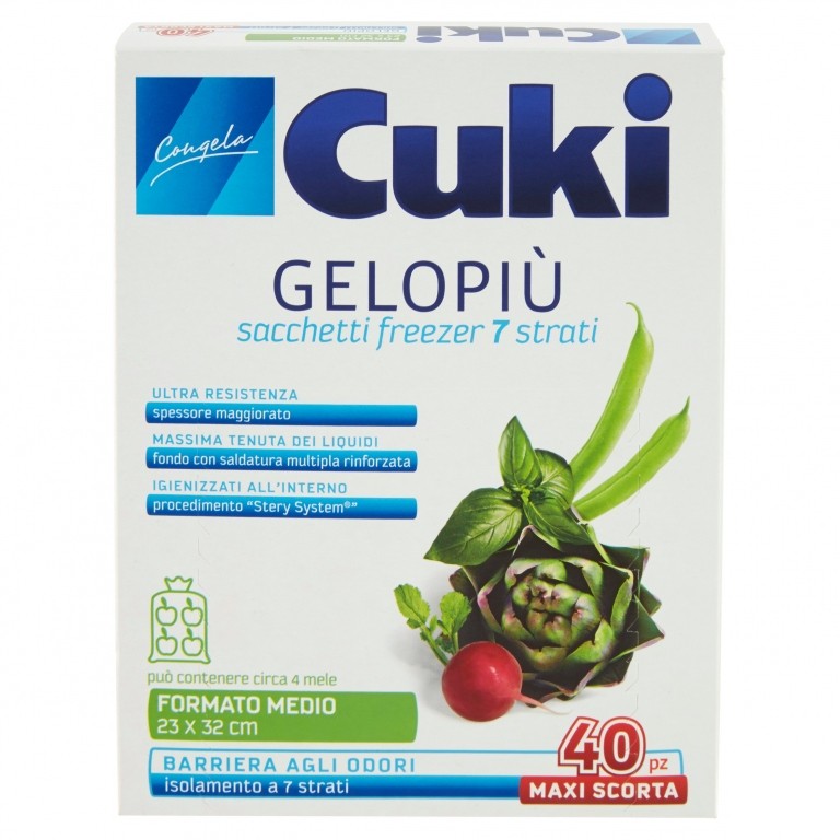 SACCH.GELOPIU'CUKI MAXI SCORTA MIS MEDIA          