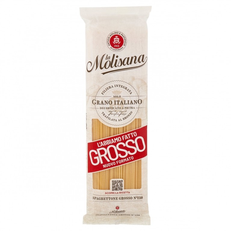 PASTA MOLISANA N.230 SPAGHETTONE GROSSO GR.500