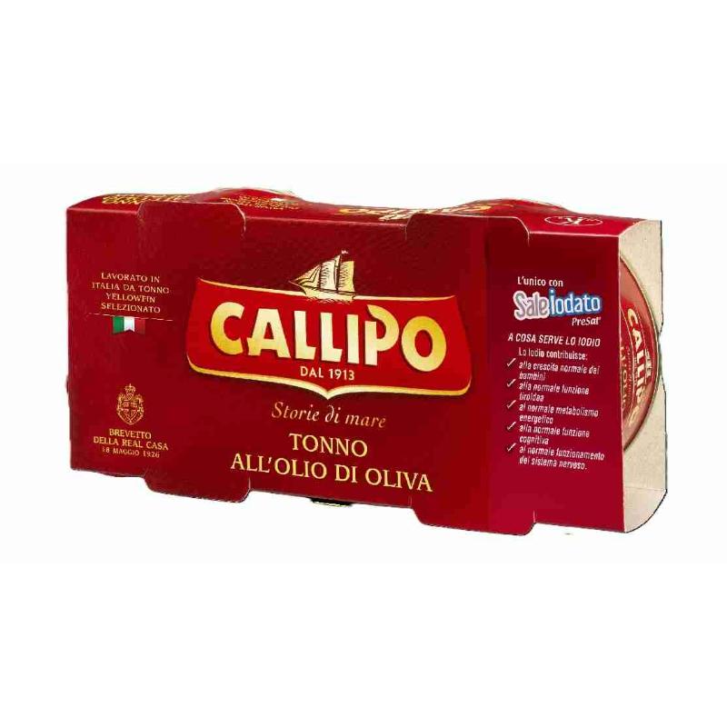 TONNO CALLIPO O.O. GR.140X2 STRAPPO               