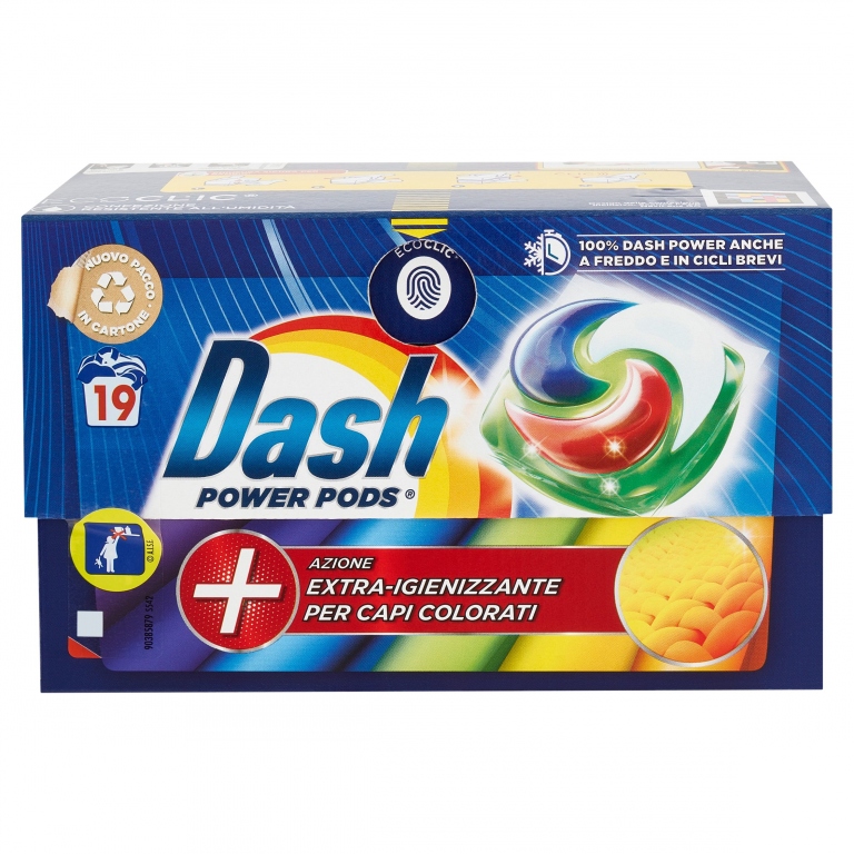 DASH ECODOSI PODS POWER IGIENIZZANTE PZ.19