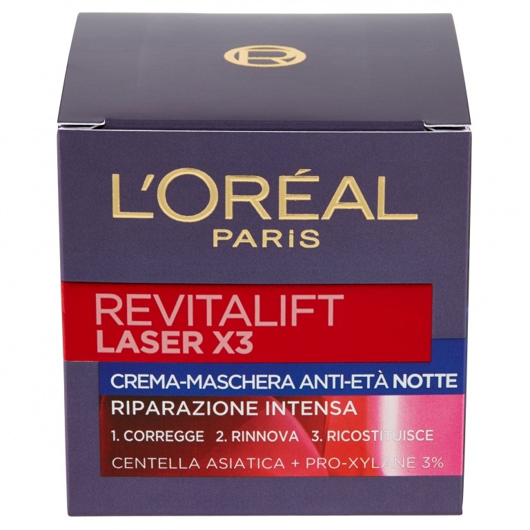 CREMA VISO L'OREAL REVITALIFT LASER NOTTE         