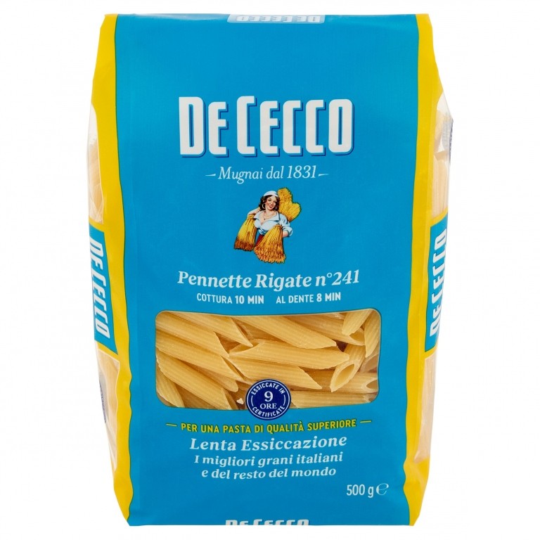 PASTA DE CECCO PENNETTE RIG.N.241 GR500