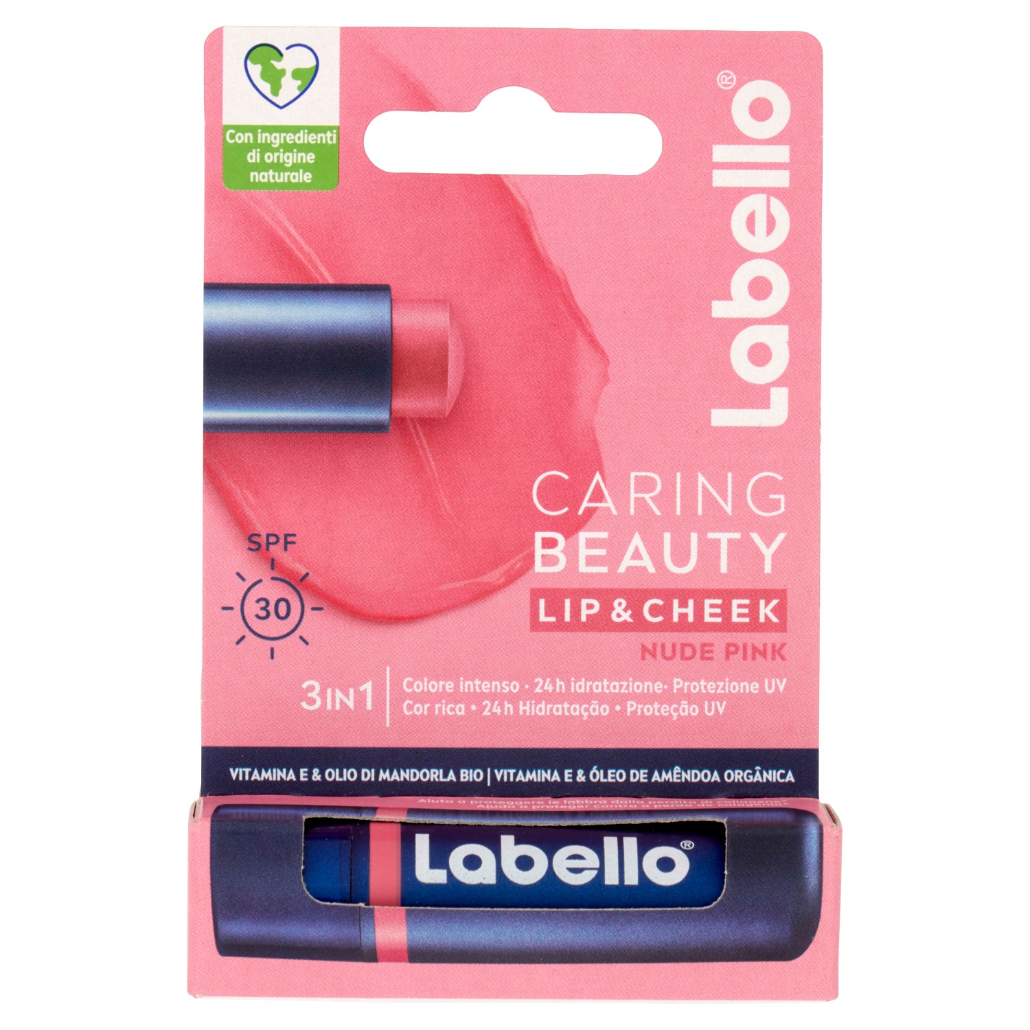 LABELLO CARING BEAUTY ROSE NUDE ML4,8