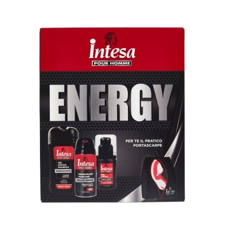 CONF.REGALO INTESA POUR HOMME ENERGY +PORTASCARPE