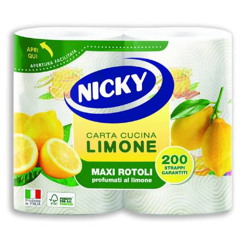 ASCIUGATUTTO NICKY LIMONE PZ.2 NEW                