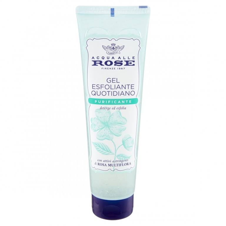 GEL VISO ESFOGLIANTE ACQUA ALLE ROSE ML 150       