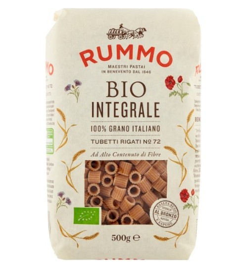 PASTA RUMMO INTEGR.N.72 TUBETTI RIG.GR.500