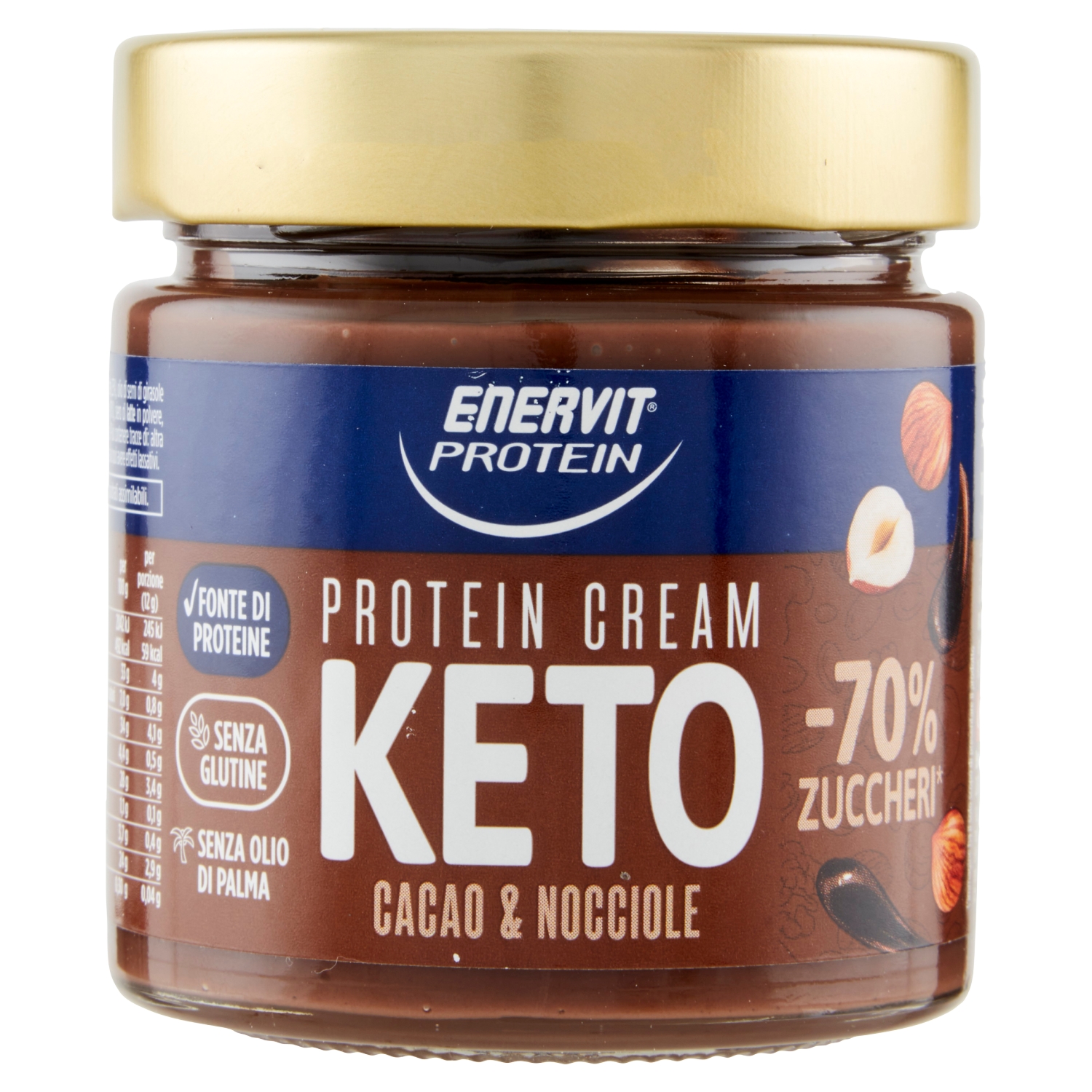CREMA ENERVIT PROTEIN KETO CIOCCOLATO GR.180