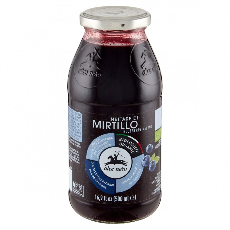 NETTARE DI MIRTILLO BIO ALCE NERO 500ML           