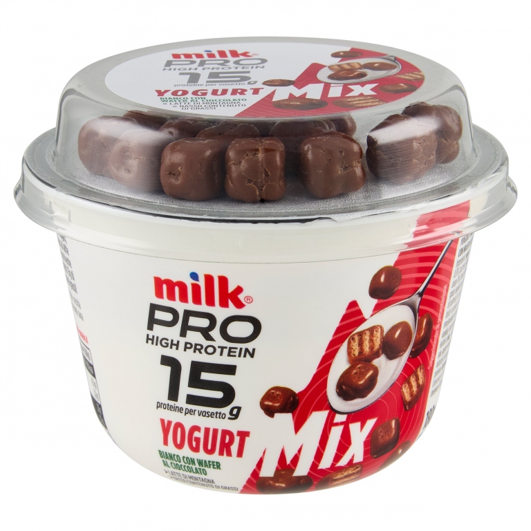 MILK PRO YOGURT MIX B.CO WAFER AL CIOCCOLATO GR180