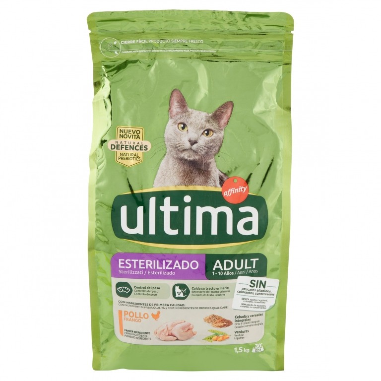 ULTIMA GATTO STERILIZZATO POLLO KG.1,5