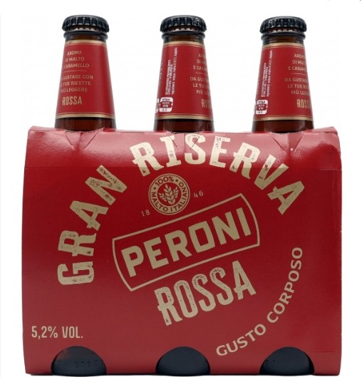 BIRRA PERONI ROSSA G.RIS.CL.33X3                  