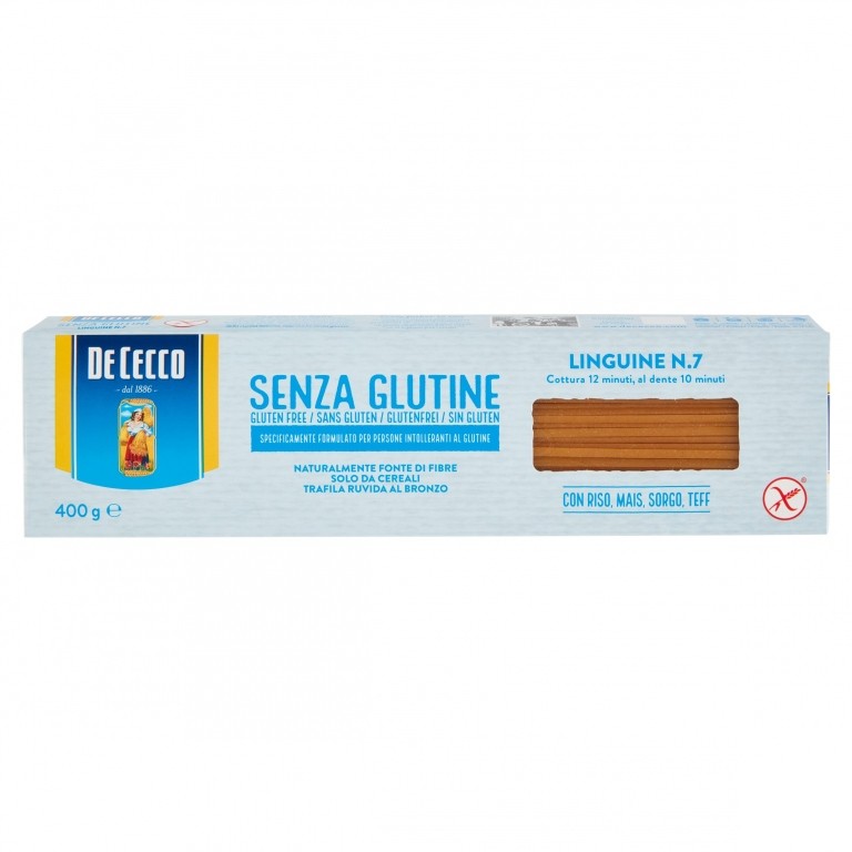 PASTA DE CECCO S/GLUT.LINGUINE N.7 GR400