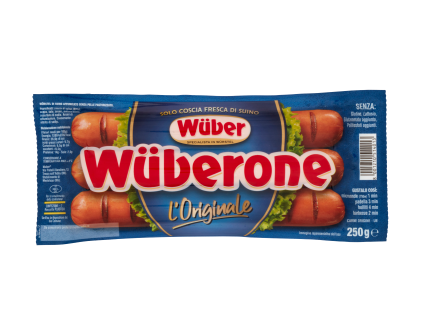 WURSTEL WUBERONE L'ORIGINALE GR.250