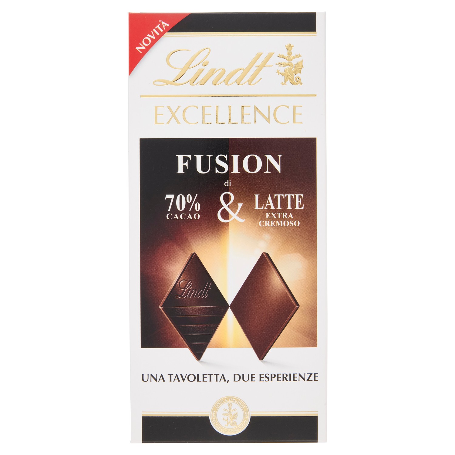 LINDT TAV.EXCELLENCE FUSION 70% LATTE GR.100