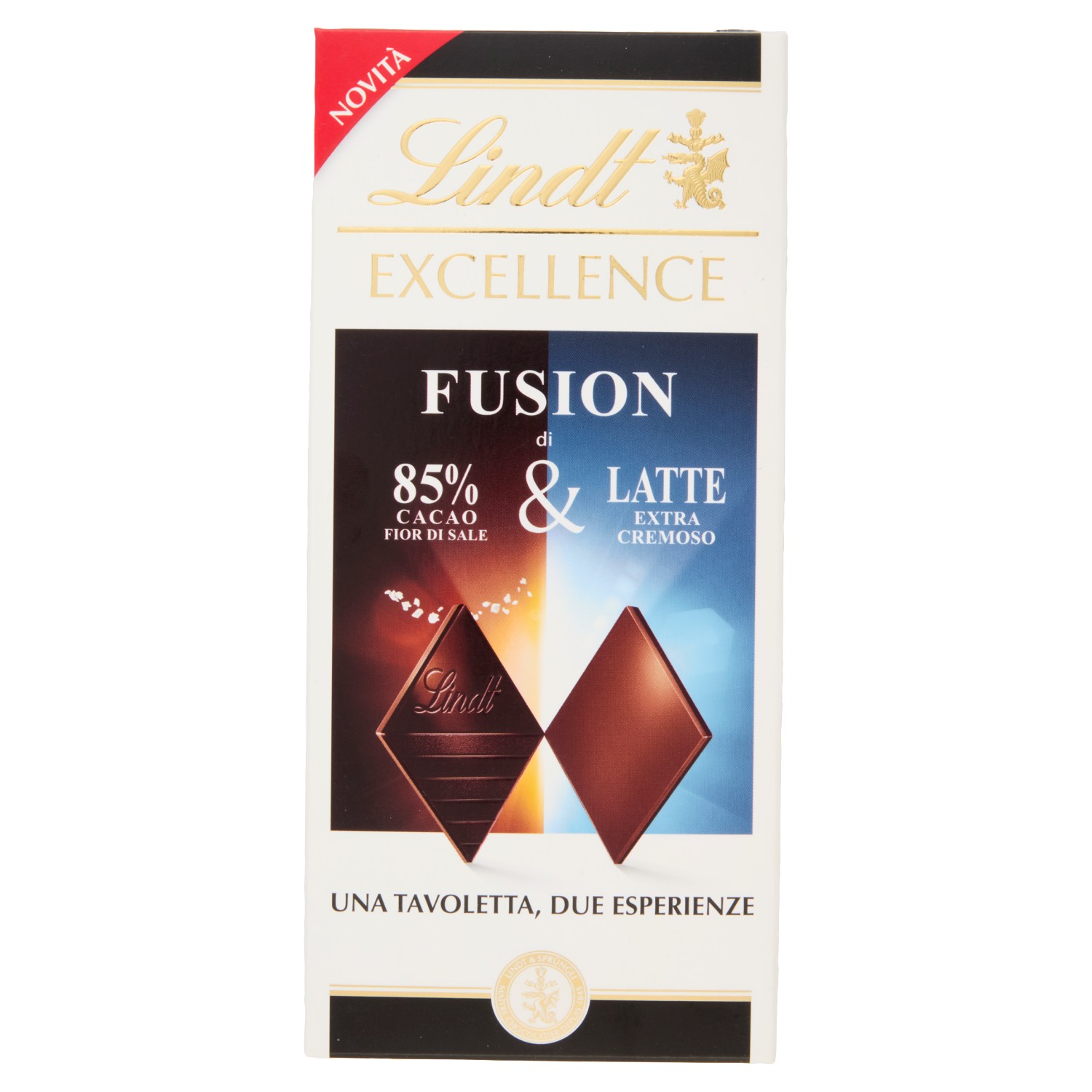 LINDT TAV.EXCELLENCE FUSION 85% LATTE GR100