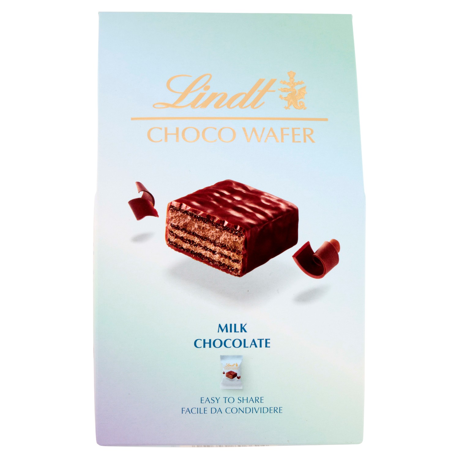 LINDT AST.CHOCO WAFER LATTE GR.130