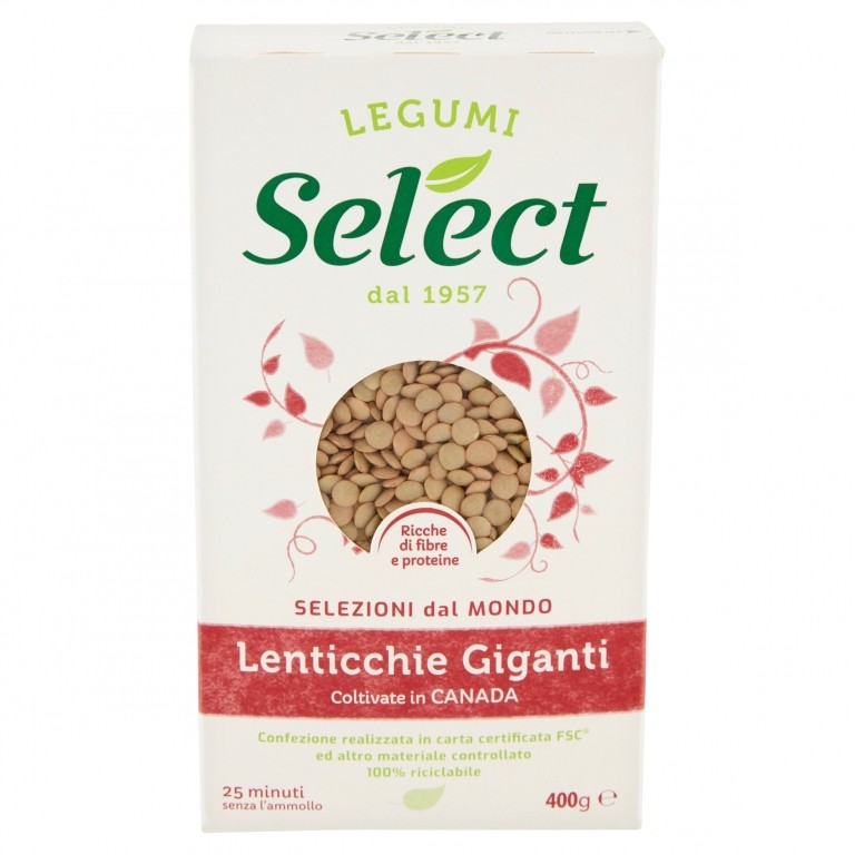 LENTICCHIE GIGANTI SELECT AST.GR.400