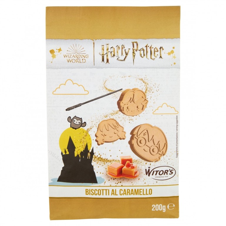 BISC. WITORS HARRY POTTER CARAMELLO 200G          