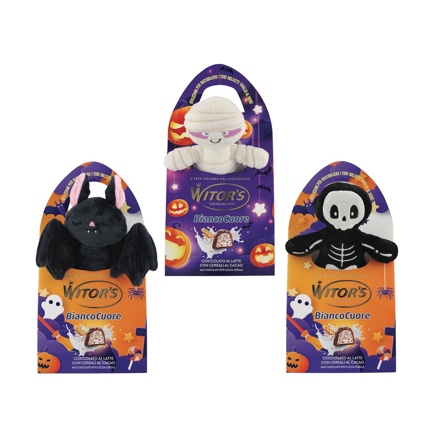 WITOR'S PRALINE PELUCHE HALLOWEEN 100G            