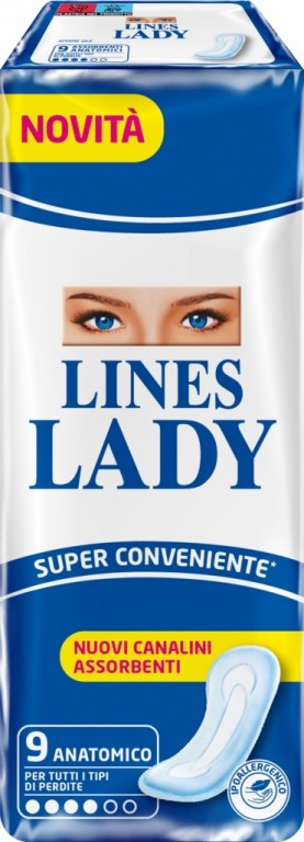 ASS.LINES LADY ANATOMICO PZ.9 NEW                 