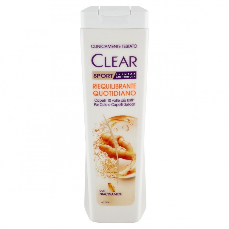 SHAMPOO CLEAR SPORT ML 225 RIEQUILIBRANTE         