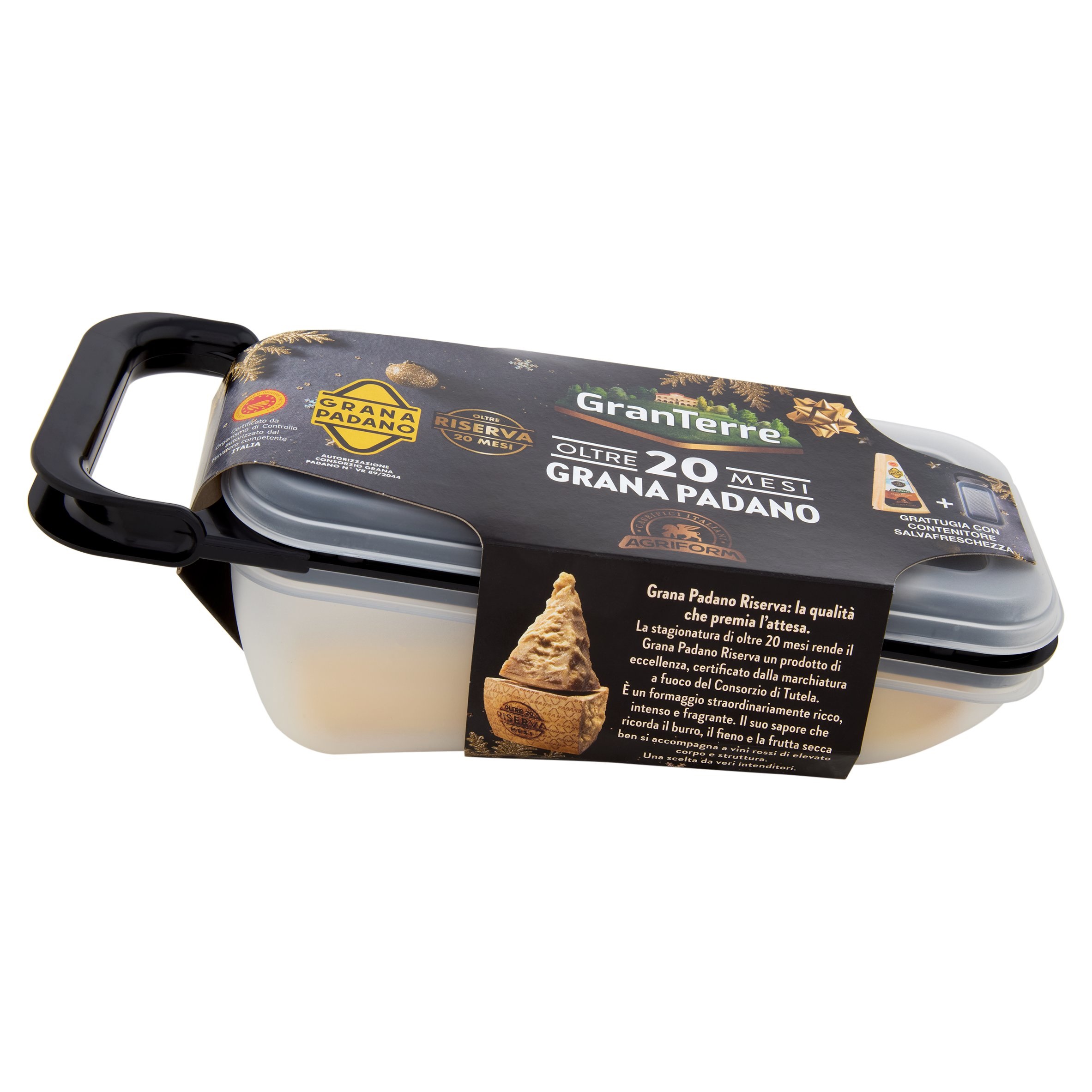 CONFEZIONE GRANA PADANO GRATTUGIA 20M 200GR