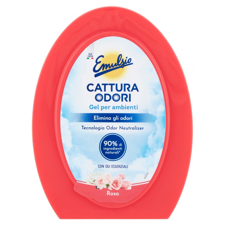 EMULSIO CATTURAODORI GEL GR.150 ROSA              